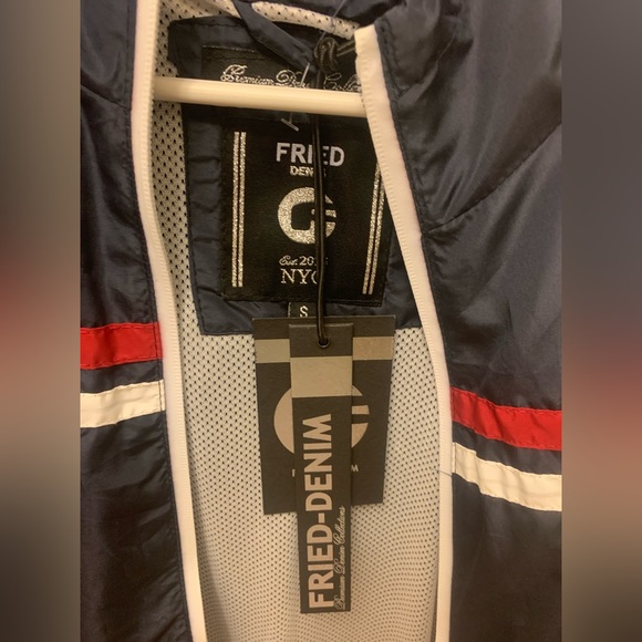 Fried Denim Rain Jacket - Picture 3 of 4